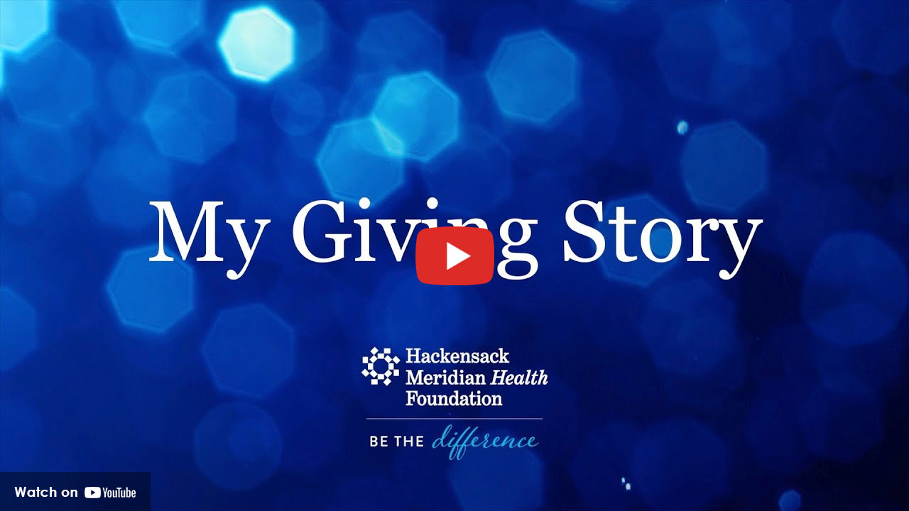 My Giving Story Splash Page